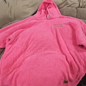 Cozy Pink Oversized Hoodie